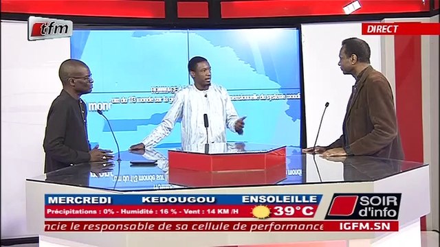 SOIR D'INFO - Français - Invité : AZIZ SALMONE FALL - Pr : PAPE DJIBRIL FALL - 11 Février 2020