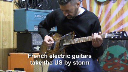 James Bond-inspired French guitar company rocking the USA