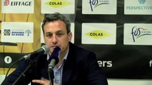Remi Giuitta après la victoire de Fos Provence Basket contre Aix-Maurienne