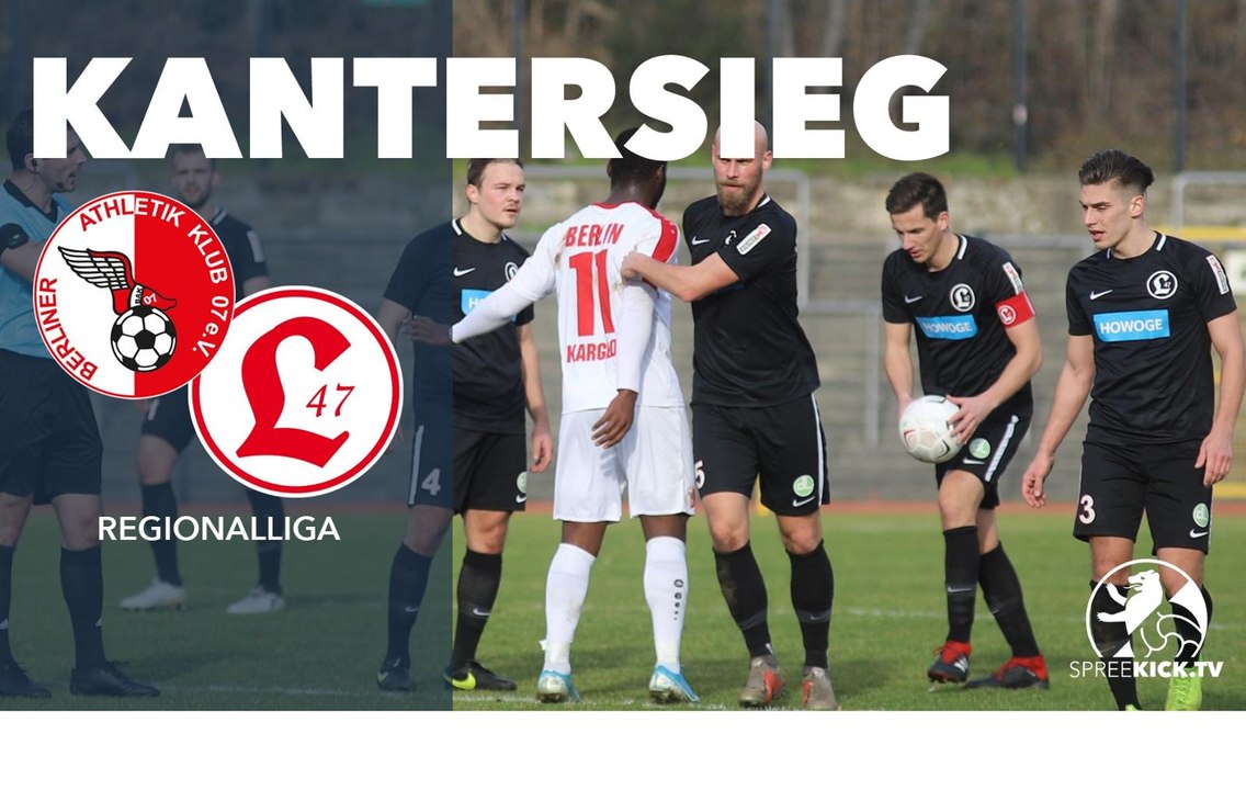 Enes Küc lässt Lichtenberger schlecht träumen | Berliner Athletik Klub 07 – SV Lichtenberg 47 (Regionalliga)