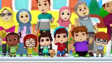 Omar & Hana ,_ Let's Tidy Up The Mosque _, Islamic Cartoon - ,
