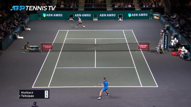 Tsitsipas fights back to beat Hurkacz in Rotterdam