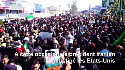 Iran: foule immense pour le 41e anniversaire de la révolution islamique