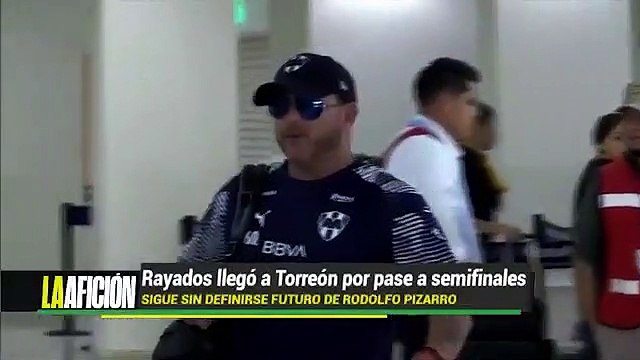 Rayados llegó a Torreón para enfrentarse al Santos Laguna