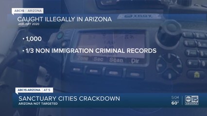 Arizona not targeted in sanctuary cities crackdown