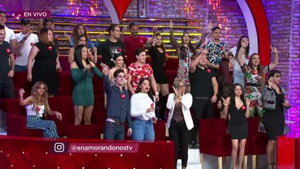 ¡A Gabino le ganaron los nervios en portal con Gianna! | Enamorándonos