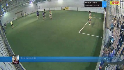 But de maxime (1-0) - ANCELIN CITEOS Vs LES GARS LACTICS - 10/02/20 20:00 - LIGUE 2