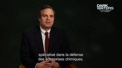 DARK WATERS Film - Mark Ruffalo - L'intrigue