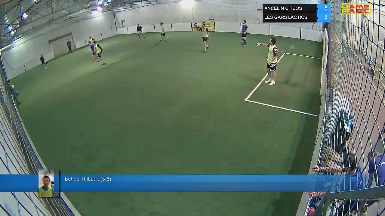 But de Thibault (5-8) - ANCELIN CITEOS Vs LES GARS LACTICS - 10/02/20 20:00 - LIGUE 2