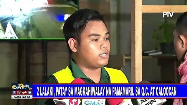 2 lalaki, patay sa magkahiwalay na pamamaril sa QC at Caloocan