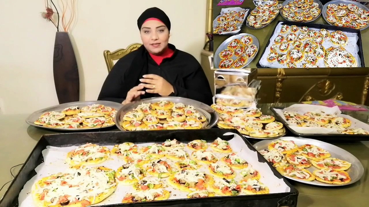 وليمة بيتزا  للقرايب والحبايب والحمد لله كنت قدها  عائلة خالد ونوره