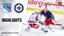 NHL Highlights | Rangers @ Jets 2/11/20
