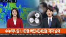 中 누적사망 1천 100명·확진 4만 4천명 각각 넘어