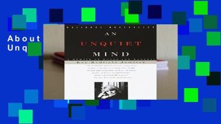About For Books  An Unquiet Mind  Review