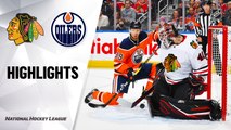 NHL Highlights | Blackhawks @ Oilers 2/11/20