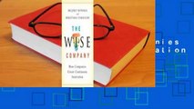 About For Books  The Wise Company: How Companies Create Continuous Innovation  For Free