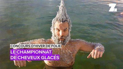 Compétitions d'hiver: le championnat de gel des cheveux