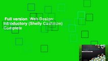 Full version  Web Design: Introductory (Shelly Cashman) Complete