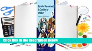 About For Books  Behavior Management in Dentistry for Children  For Free