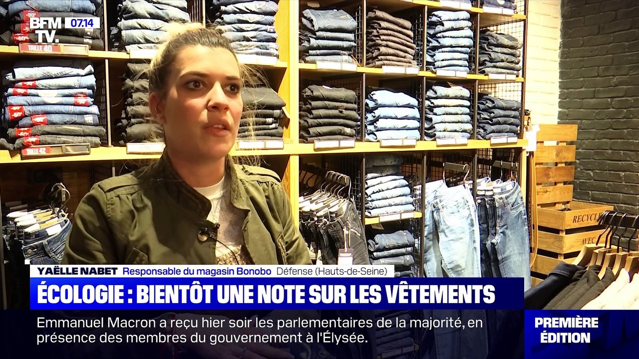 Ecologie : bientôt une note sur les vêtements - 12/02