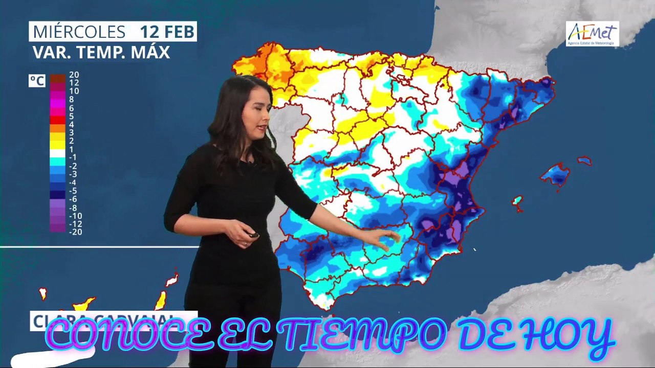 Conoce El Tiempo de Hoy Miércoles 12 de Febrero de 2020
