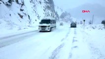 Gümüşhane zigana dağı'na çığ düştü, yol kapandı -3