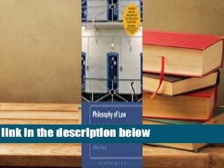 Philosophy of Law: Introducing Jurisprudence  For Kindle