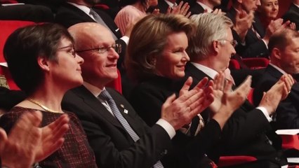 Le roi Philippe et la reine Mathilde assistent à un concert à la  Morgan Library & Museum à New York