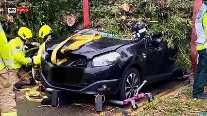 Storm Ciara batters the UK