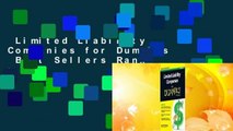Limited Liability Companies for Dummies  Best Sellers Rank : #4