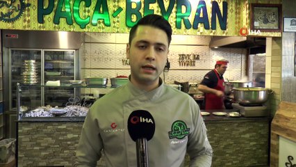 Soğuk havalarda vatandaşın tercihi vitamin deposu “Beyran”