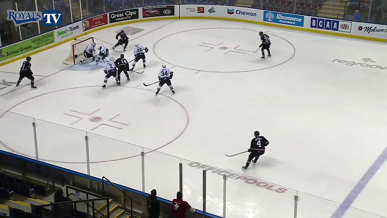 Highlights: Rebels (1) at Royals (3)
