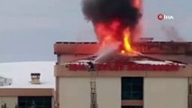 İdil Devlet Hastanesi'nde yangın, hastalar tahliye edildi