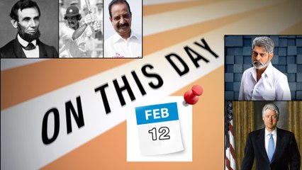 #OnThisDay February 12th : Cricketer Gundappa Viswanath Born | Bill Clinton's Impeachment Win