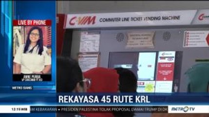 Ada Perbaikan Rel, 45 Rute KRL akan Direkayasa