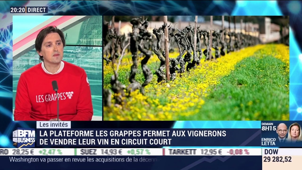 Laurent David (WineTech) et Loïc Tanguy (Les Grappes): Comment le secteur viticole assure sa transformation digitale ? - 11/02