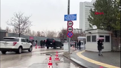 Suriye özel temsilcisi jeffrey, dışişlerine giriş yaptı