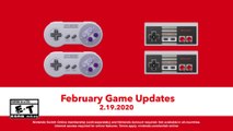 NES & Super NES - Mise à jour Nintendo Switch Online février 2020