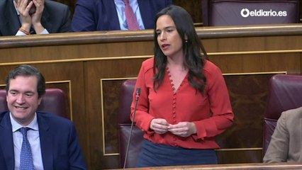 Belén Hoyo (PP), a Ábalos: "Netflix podría hacer una serie con lo sucedido con Delcy Rodríguez"