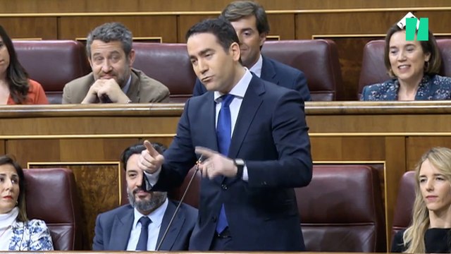 La primera intervención de Pablo Iglesias en la sesión de control al Gobierno