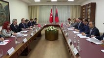 Bakan Çavuşoğlu Arnavuluk'ta - Heyetler arası görüşme - TİRAN