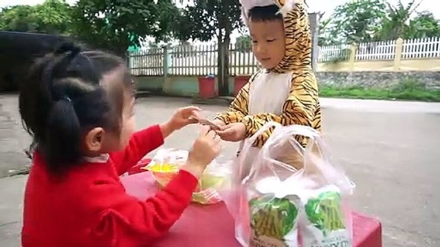 Happy Birthday to Baby at home with surprise gifts cake from Anto and Diana - Birthday song by Anto