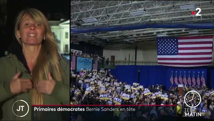 Primaire démocrate aux États-Unis : Bernie Sanders l'emporte dans le New Hampshire