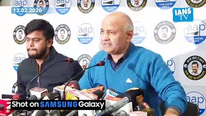 'Kaam ki rajneeti' got thumbs-up from Delhi voters: Sisodia