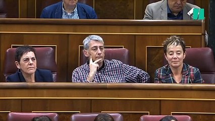 Macarena Olona (Vox) denuncia "la falta de respeto a la policía" por parte de EH Bildu