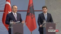 Report TV -Cavusoglu: Paralajmërova Shqipërinë se sa e rrezikshme është organizata FETO