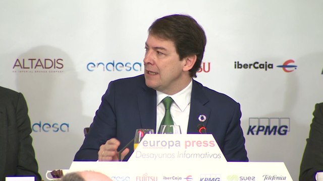 Mañueco no opina sobre las palabras de Echániz sobre la eutanasia