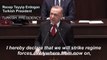 Erdogan threatens to attack regime forces 'everywhere' in Syria