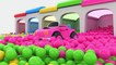 Learn Colors With Animal - Colors for Children to Learn with Toy Street Vehicles - Colors Collection