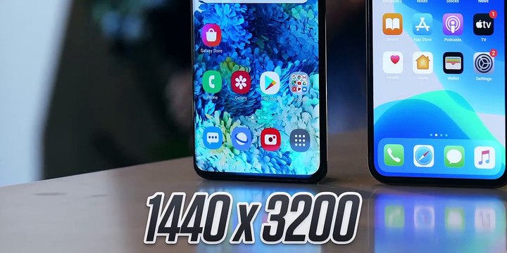 Samsung Galaxy S20 Ultra vs iPhone 11 Pro Max